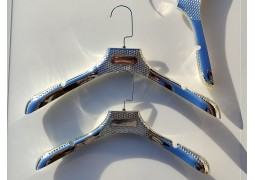 Вішалка-плечики з широким плечем 39,5х4,3см (хромовані)